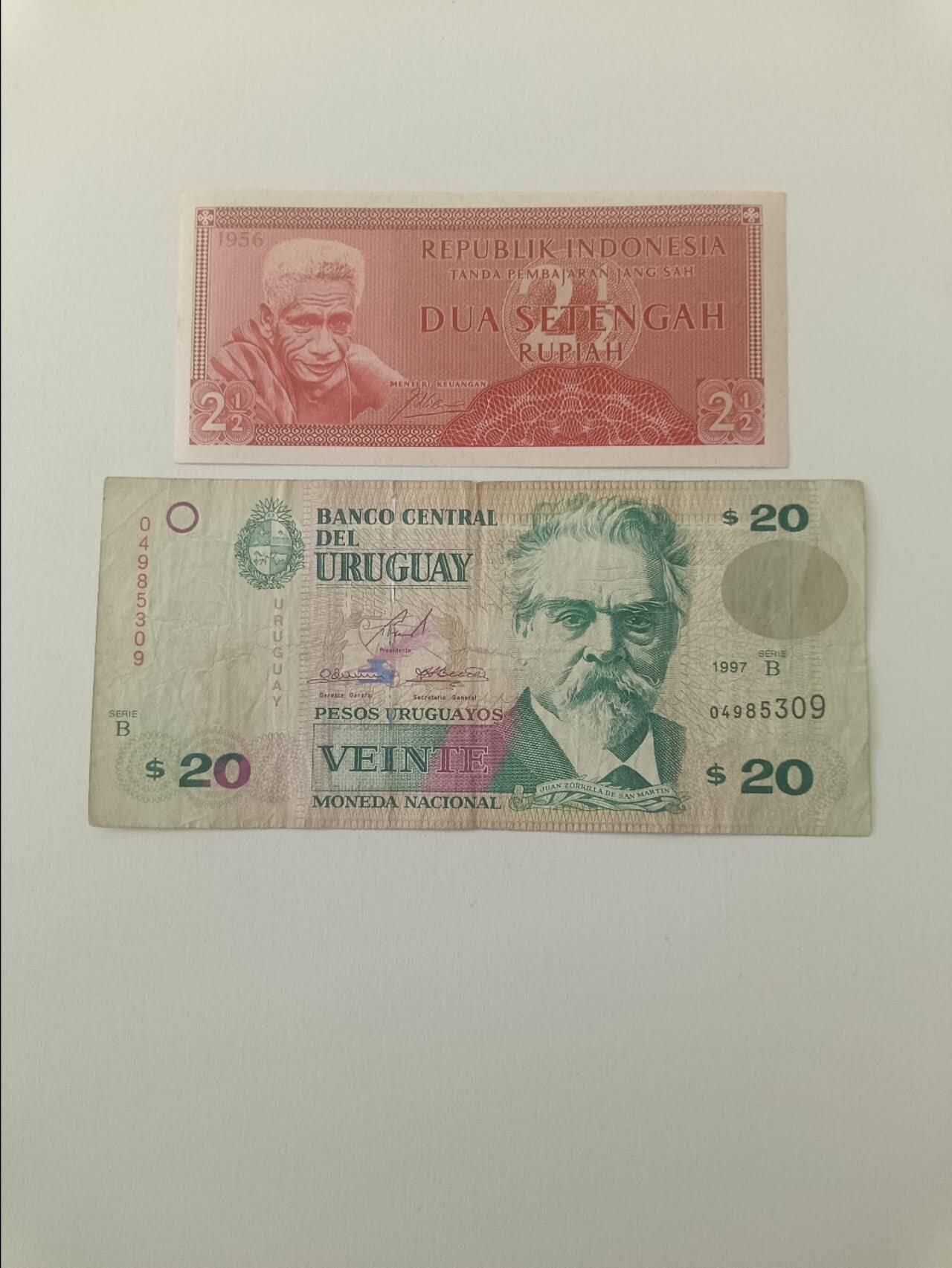 【20260319】非全新纸币和硬币第347场 外国2张纸币