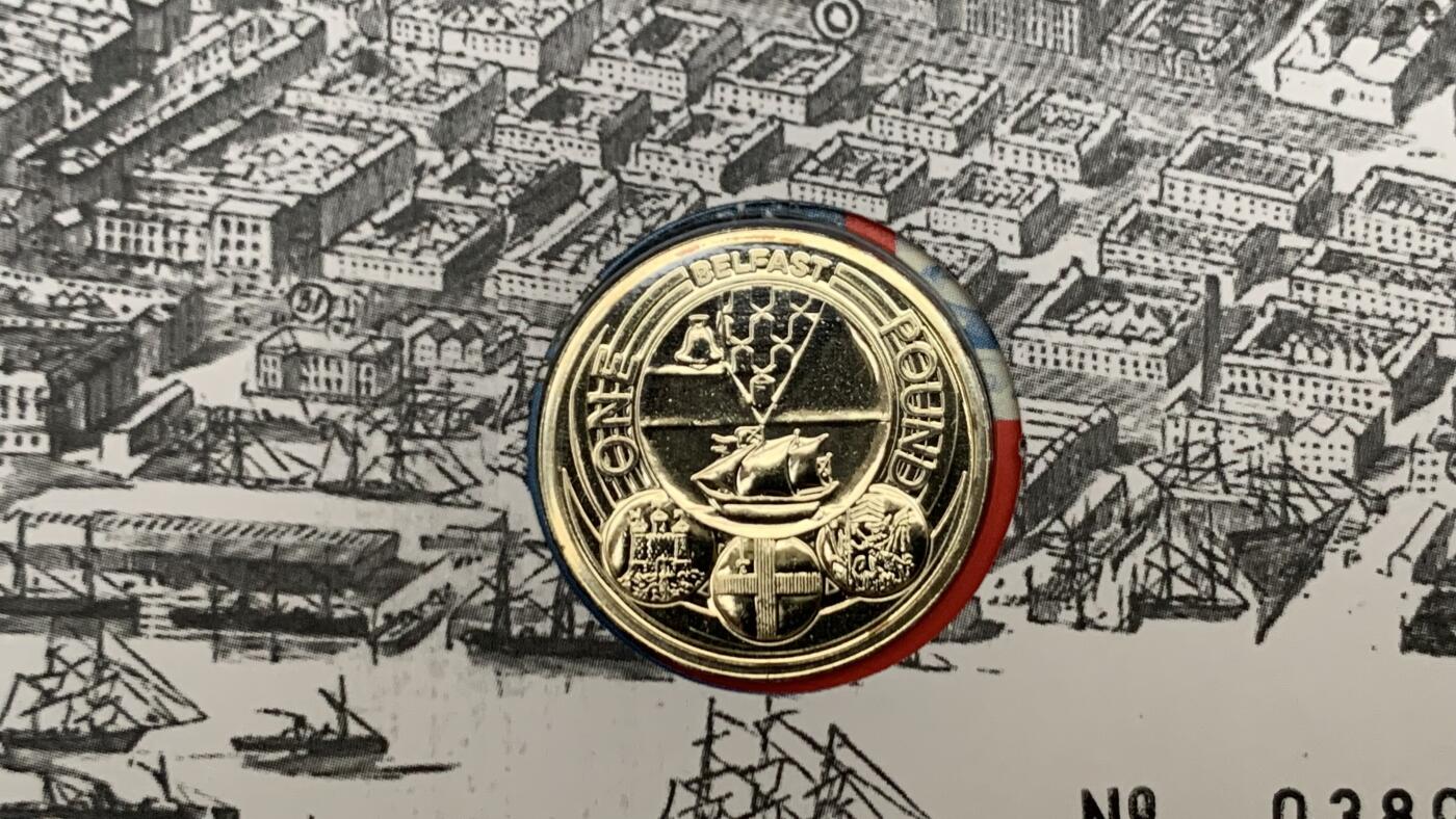 《竞宝斋》第471场 周日，周一，周二 3场连拍 （全场包邮）欢迎送拍 四枚一组 2010-2012年英国1英镑邮币封首日封 城市系列