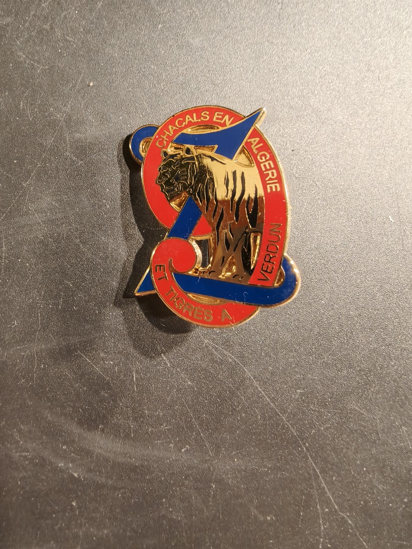 老王徽章第187期 法国陆军祖阿夫第9步兵团证章