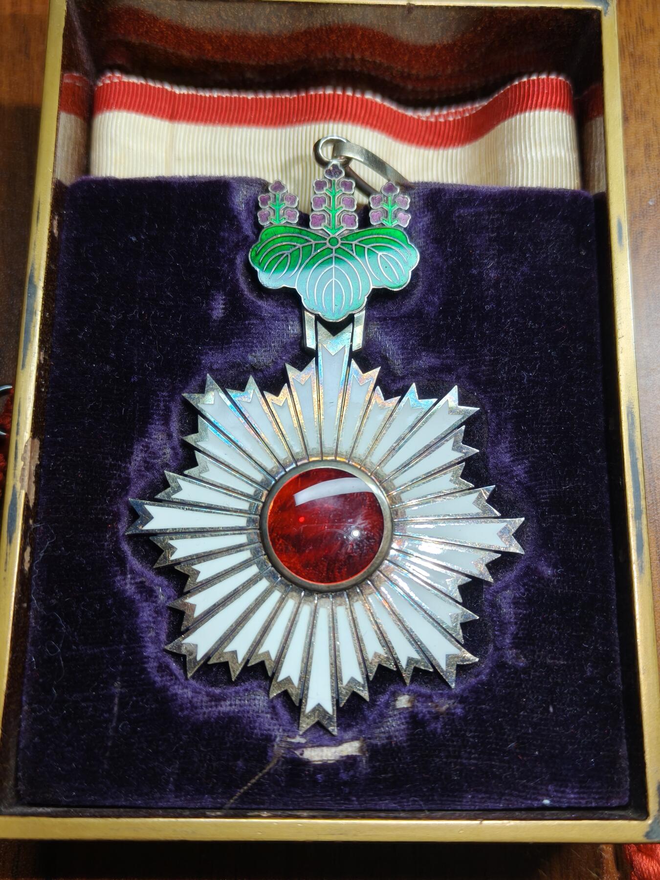 蜀地medal徽章收藏 春季精品拍场 日本外授三等旭日章 