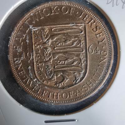 沼泽如烟--第1021场 - 泽西1964年十二分之一先令