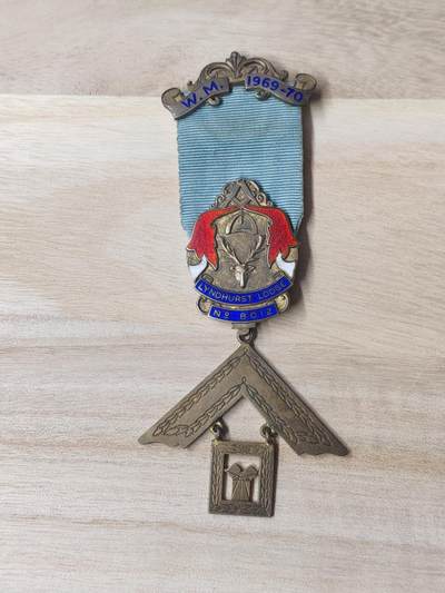 苏联章银币欧洲银章银器 - 共济会银章