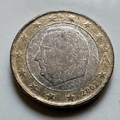 🌹外币初藏🌹🐯2026年第29场   欧元纪念币 接代拍 - 比利时2002年1欧元