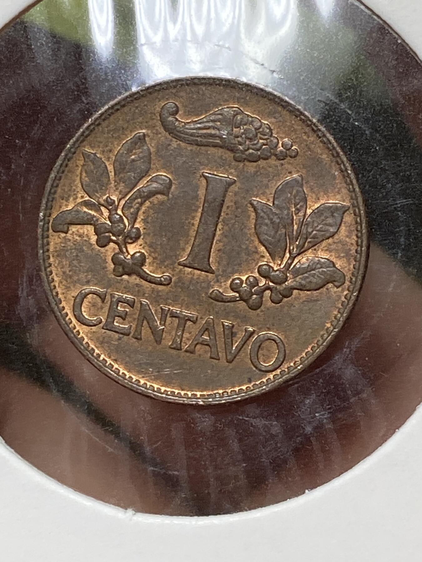 2026年第三十六场(总第二百零五场）外国精品纸夹币场(免佣金) 带光好品–哥伦比亚🇨🇴1969年1分(第五版1分)