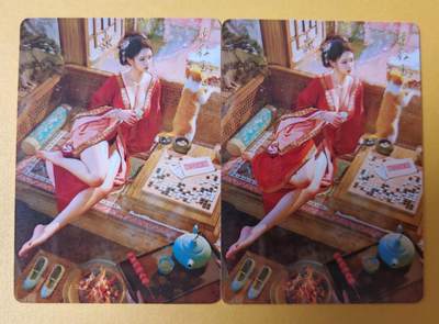 趣卡卡拍No.27期（无佣金免手续费，分享成交有奖） - 【幻彩】焱卡文化-刷子 人间传 梁红玉 幻彩双服饰2张