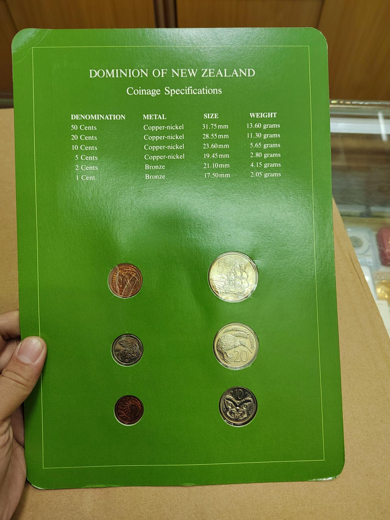 PCAI钱币  17-779  富兰克林早期大型币卡小专场 富兰克林早期的硬币大幅卡册