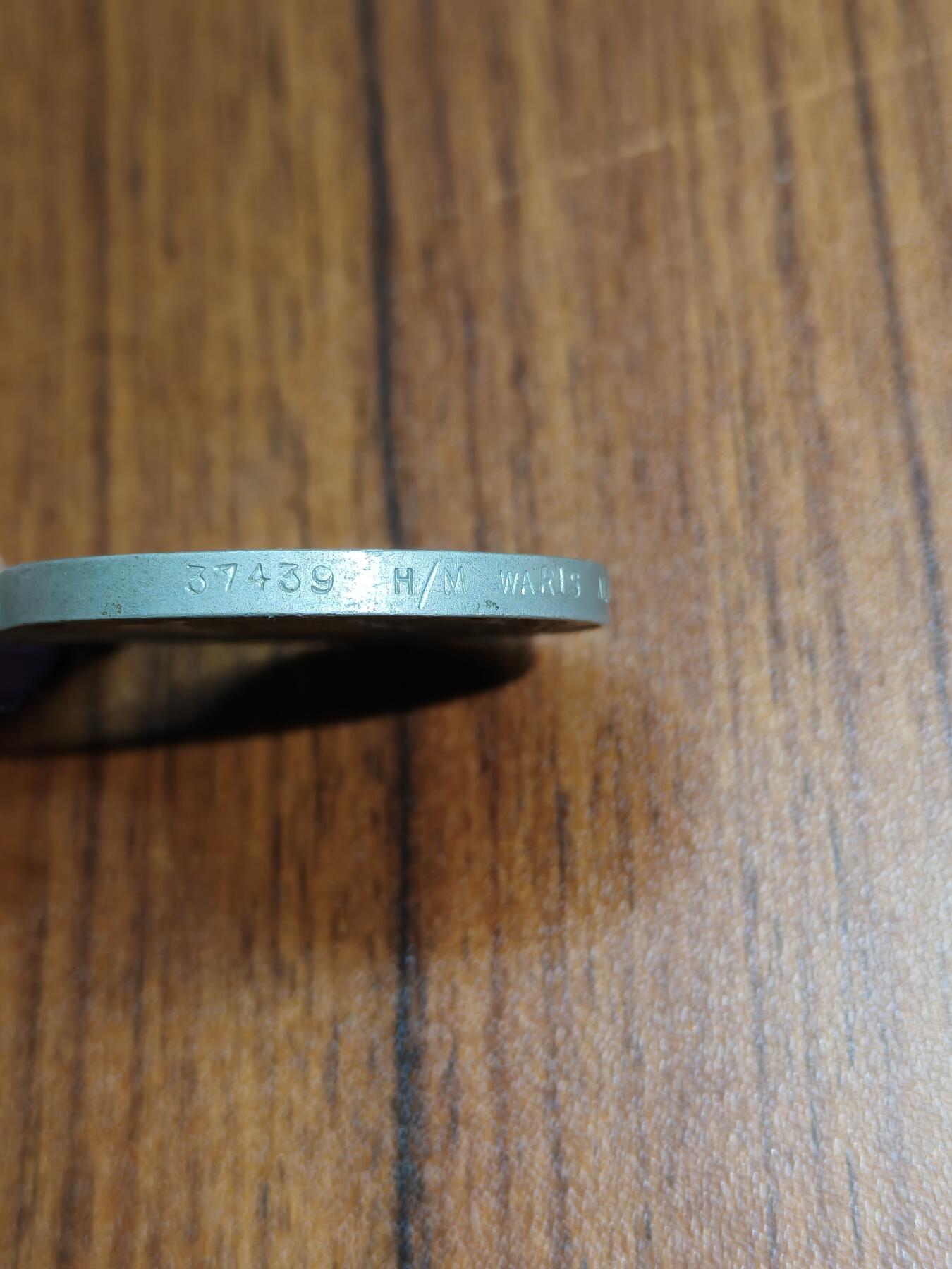 蜀地medal徽章收藏 春季精品拍场 巴基斯坦独立纪念章 带名字刻字实发