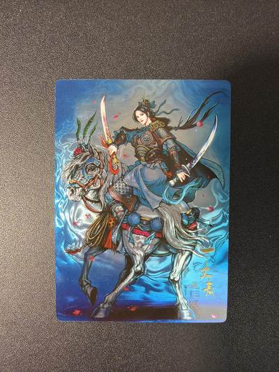 NO.27 好又多金牌大场，每周一站式配齐，方便凑单！（周6晚9点截拍，卖家送拍0抽成！） - 龙耀水浒 光耀特卡 蓝色双刀三娘