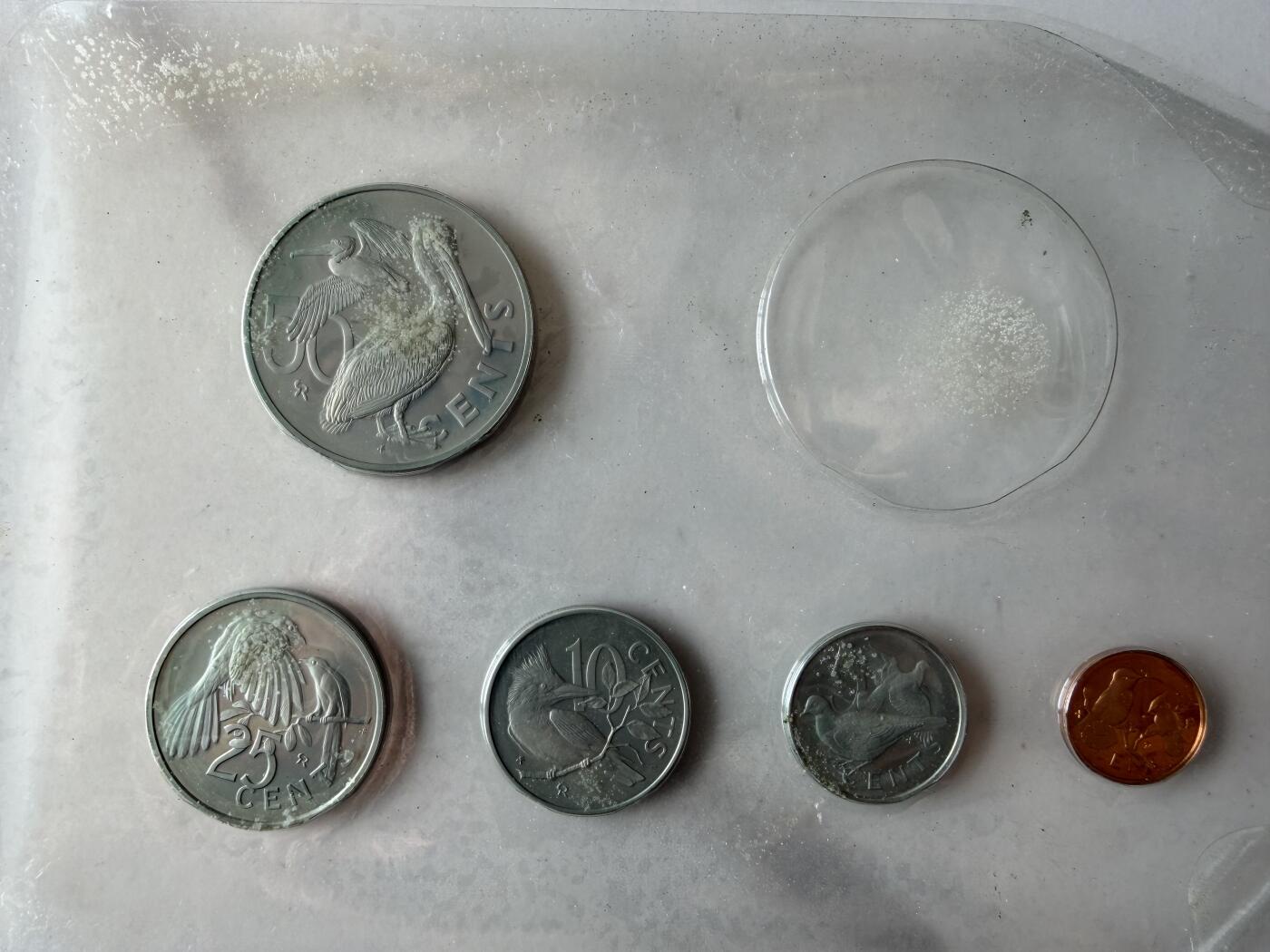 2026年集古藏今外币拍卖第三期-第5场—（总第315拍），可以寄存60天，满160元包邮。  英属维尔京群岛首套精制币套装（1973年），缺主币