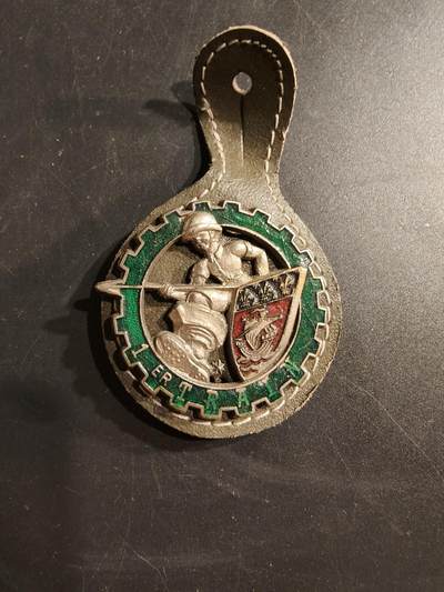 老王徽章第187期 - 法国陆军第1铁路运输团证章