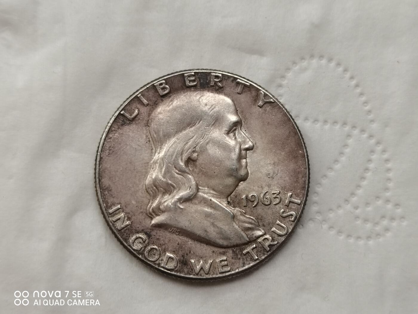 银币 1963年美国大钟银币