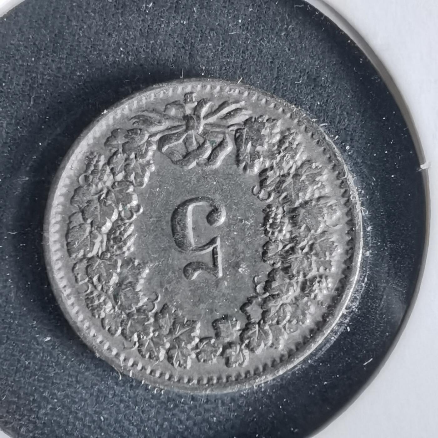 沼泽如烟--第1021场 瑞士1940年五分