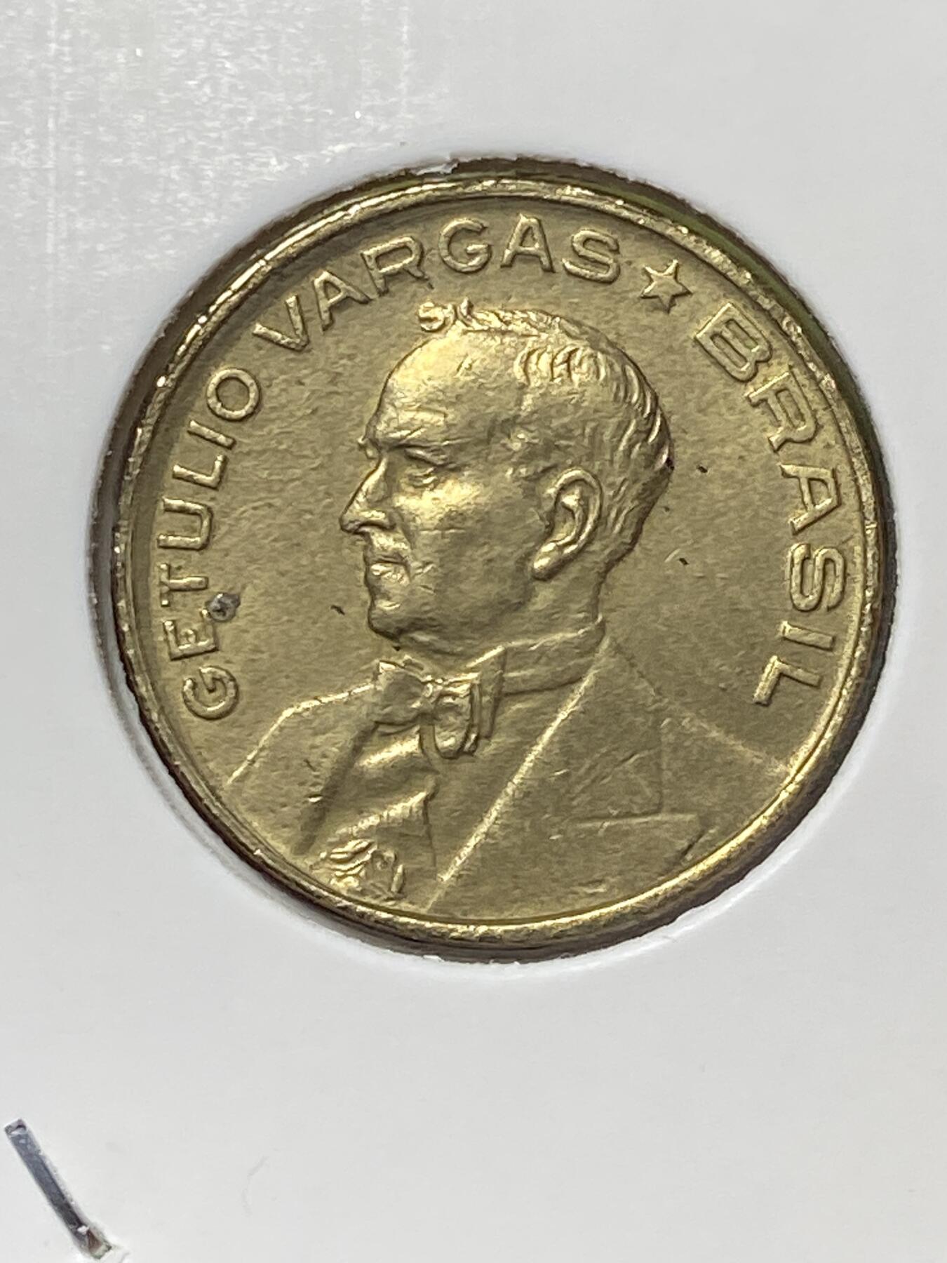 2026年第三十六场(总第二百零五场）外国精品纸夹币场(免佣金) 巴西🇧🇷1946年10分(1942–1965年第三版，国名字母L后无标记版本)