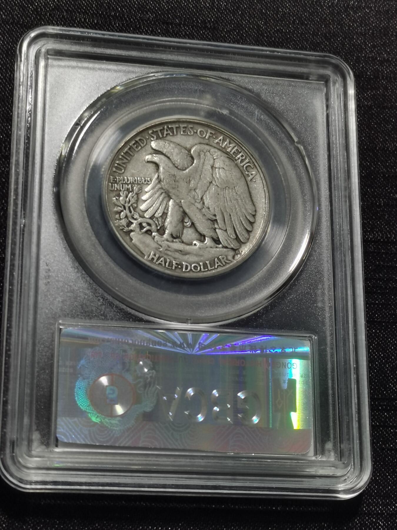 天下钱庄专场欢迎参拍 美国行走女神半圆银币