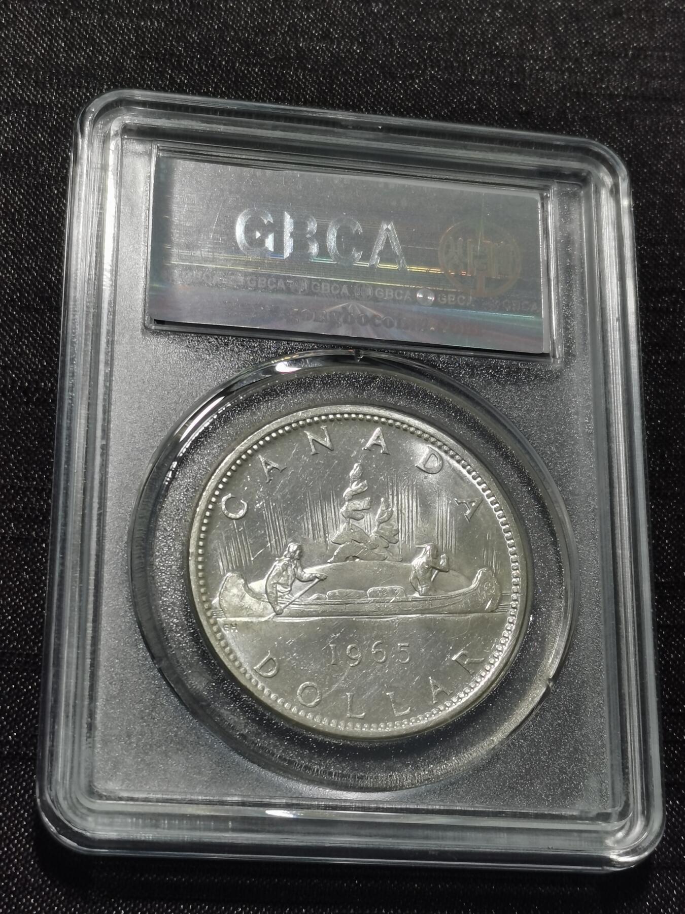 天下钱庄专场欢迎参拍 加拿大1加元银币