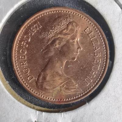 沼泽如烟--第1021场 - 英国1971年1便士