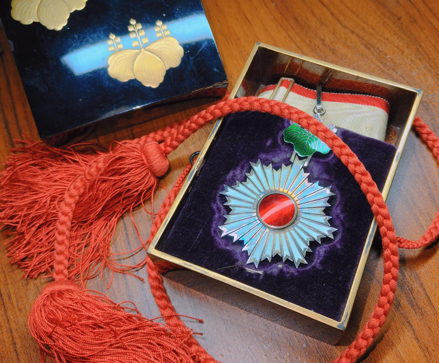 蜀地medal徽章收藏 春季精品拍场 日本外授三等旭日章 