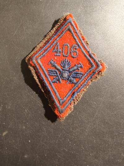 老王徽章第187期 - 法国陆军第406后勤维修大队臂章