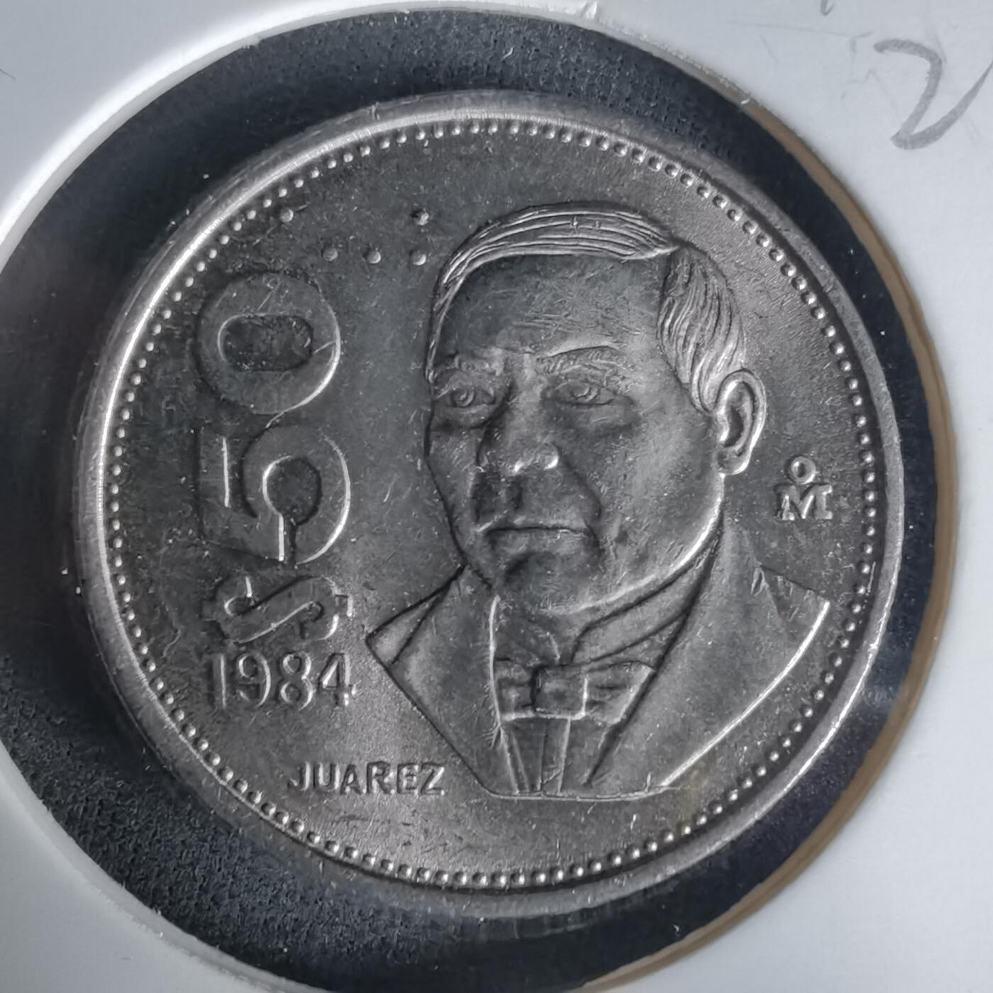 沼泽如烟--第1021场 墨西哥1984年50比索