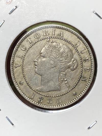 2026年第三十六场(总第二百零五场）外国精品纸夹币场(免佣金) - 稀少–英属牙买加1880年1/2便士(维多利亚女王时期)