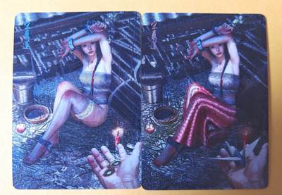 趣卡卡拍No.27期（无佣金免手续费，分享成交有奖） - 【冷烫粗闪】焱卡文化-刷子 人间传 宋惠莲 冷烫粗闪双服饰2张