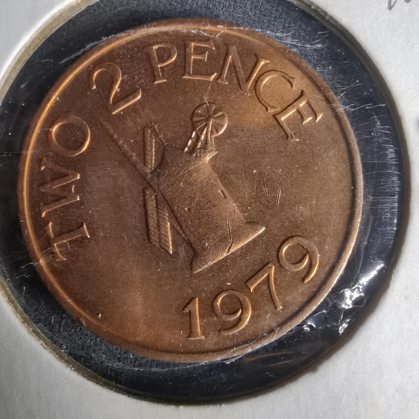 沼泽如烟--第1021场 根西1979年2便士