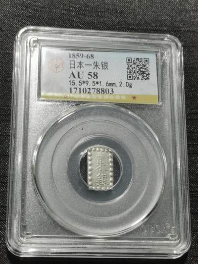 天下钱庄专场欢迎参拍 - 日本一朱银