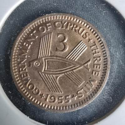 沼泽如烟--第1021场 - 塞浦路斯1955年3米尔