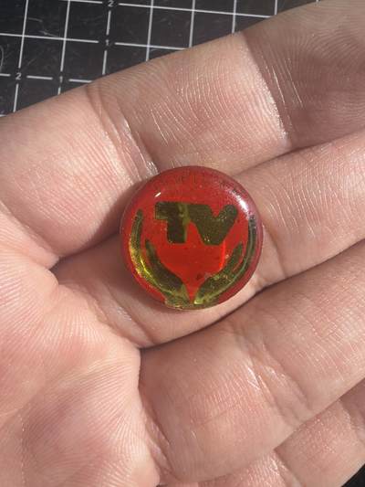 古冰库章牌勋赏收藏0起拍卖 电视台小章