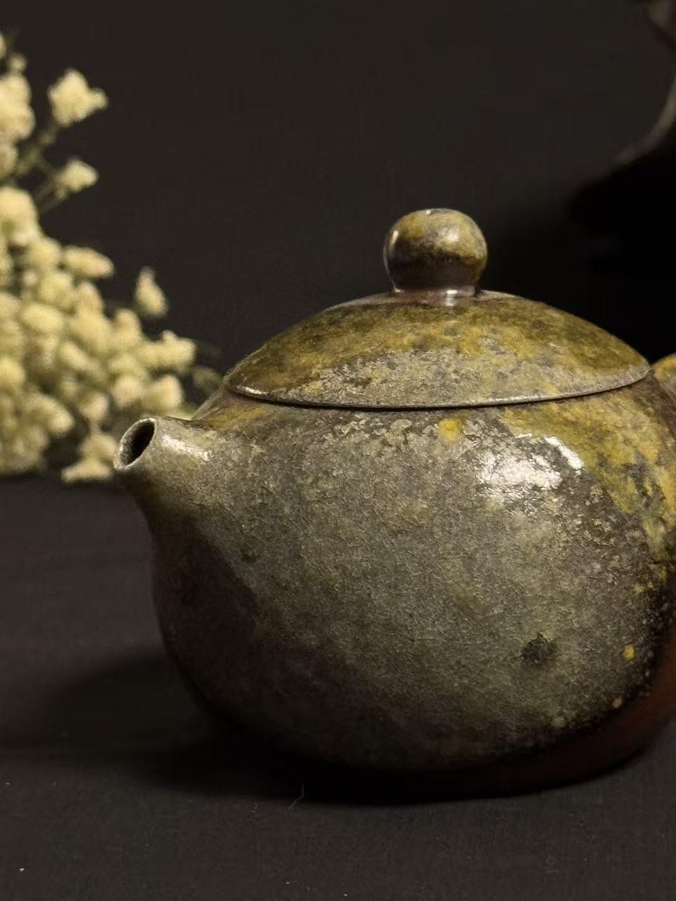 零元拍：原矿紫砂壶柴烧西施（100CC左右）