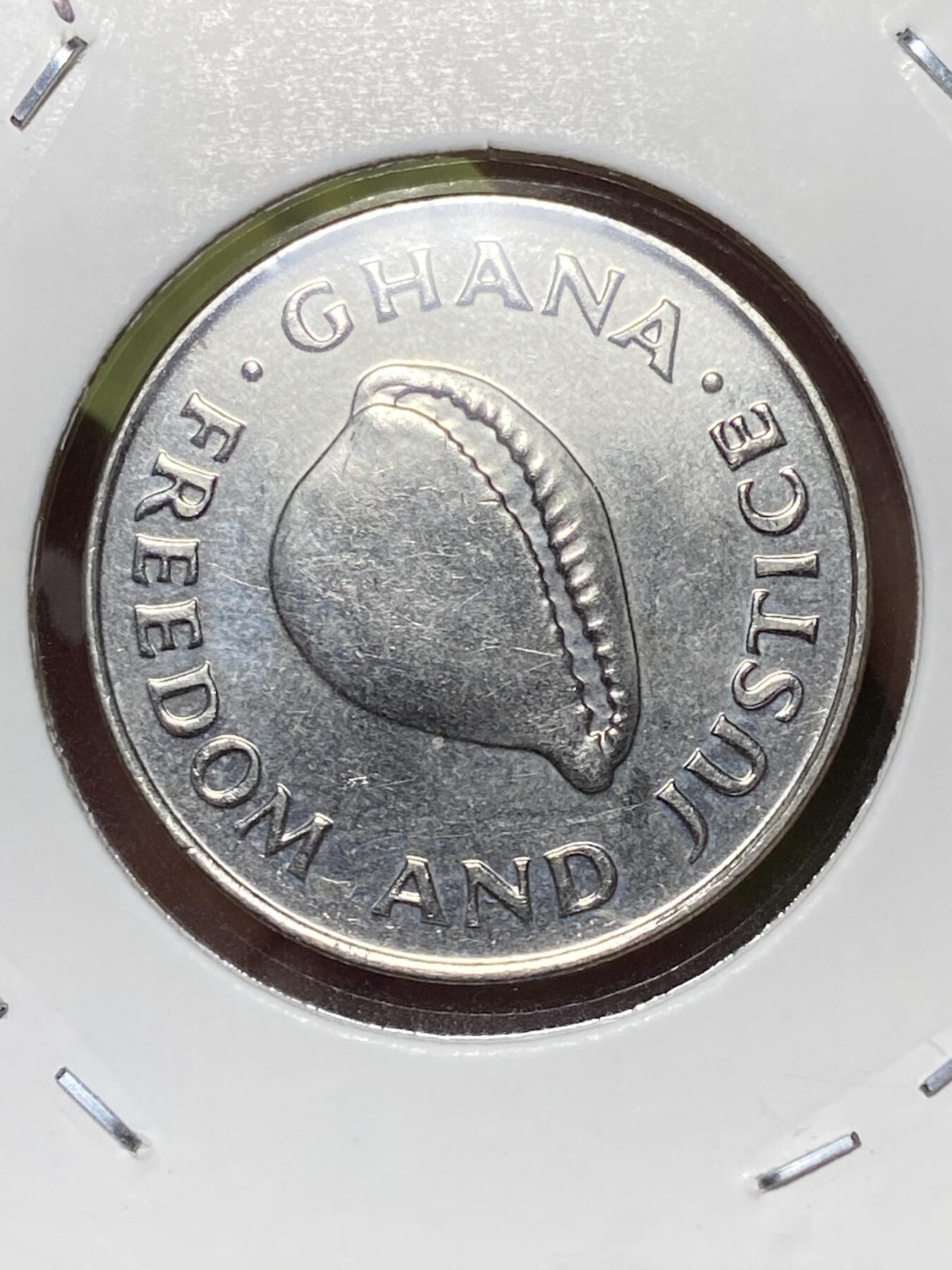 2026年第三十六场(总第二百零五场）外国精品纸夹币场(免佣金) 加纳🇬🇭1991年20塞地(第五套流通硬币首发年)