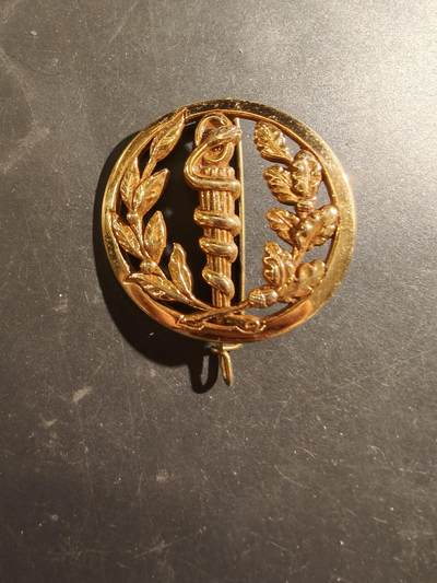 老王徽章第187期 - 法国军医贝雷帽徽