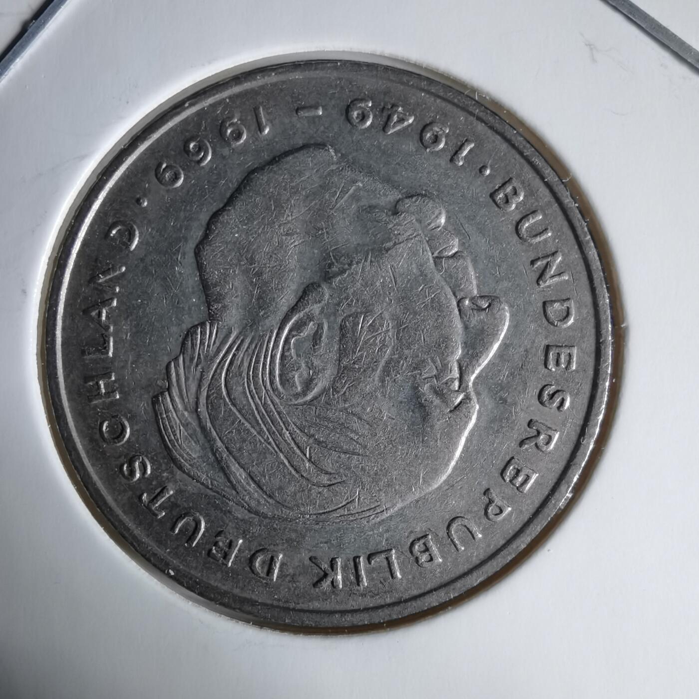 沼泽如烟--第1025场 德国1974年2马克