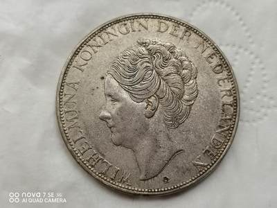 银币 - 1933年荷兰2.5盾大银币