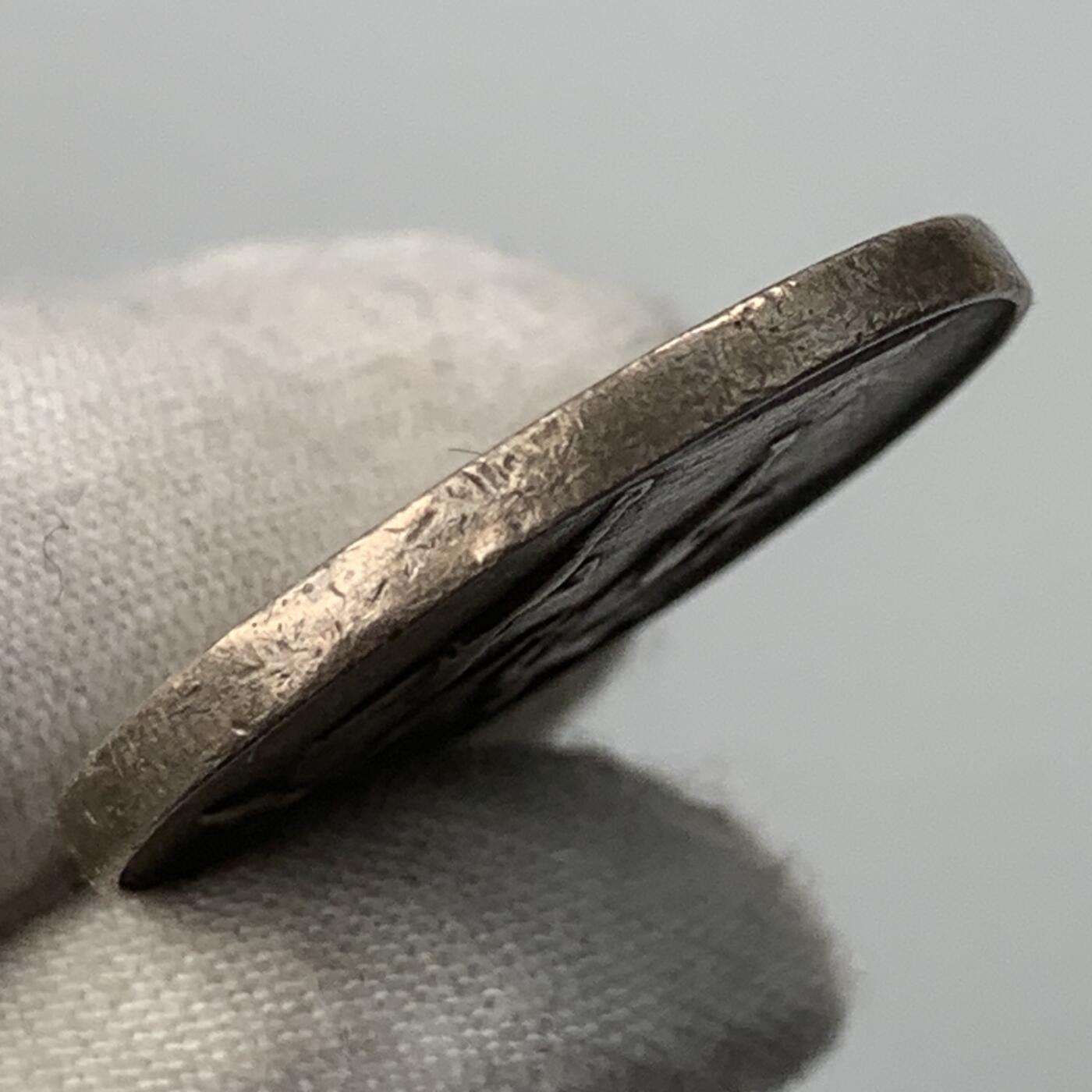 掌中浮雕-藏着的欧洲第055场 1933年军队内部体育比赛银质奖章，25.8mm，8.16g，背面有银标