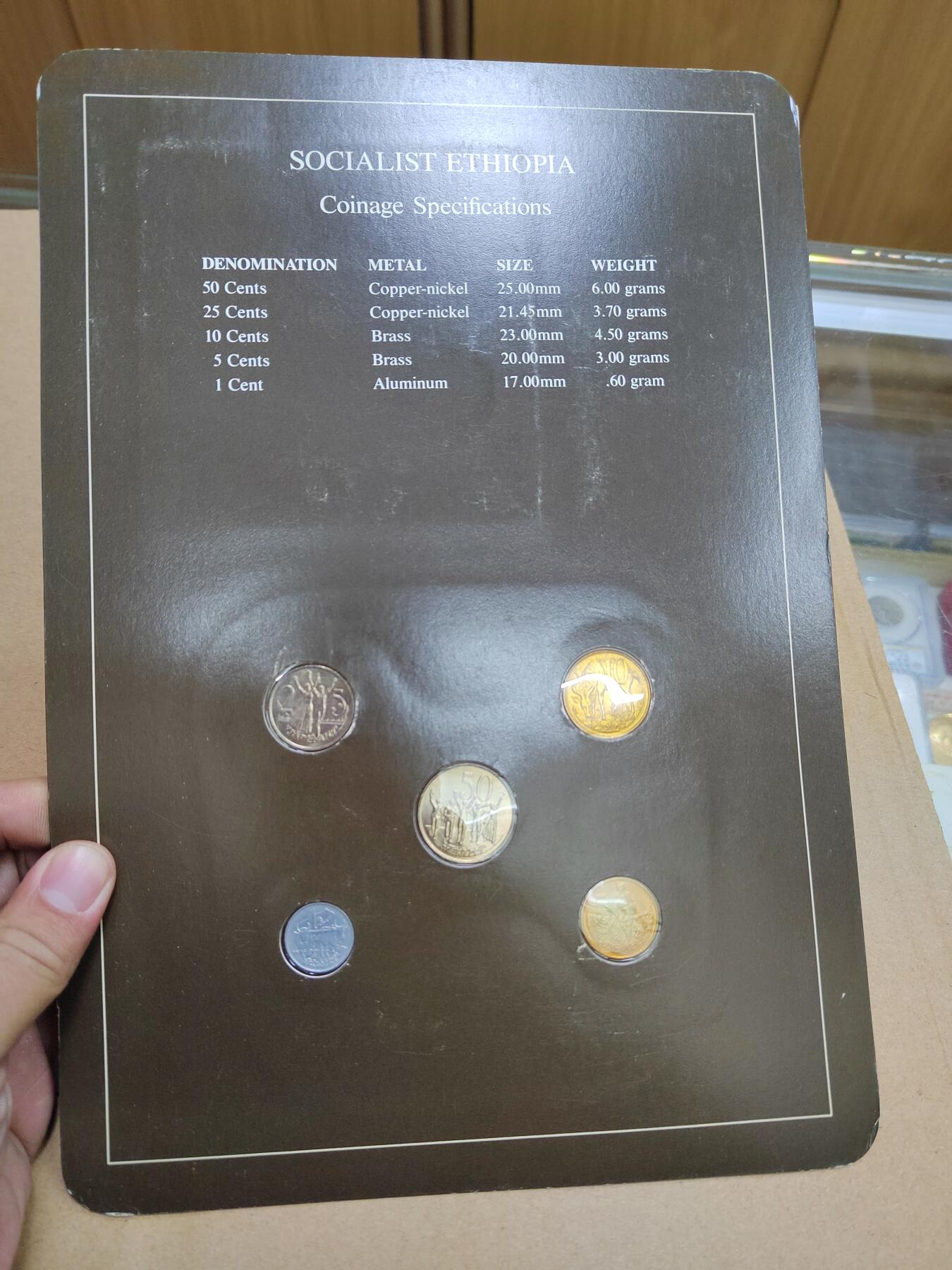 PCAI钱币  17-779  富兰克林早期大型币卡小专场 富兰克林早期的硬币大幅卡册