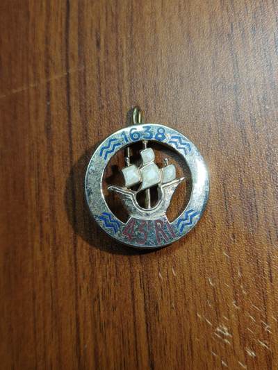 蜀地medal徽章收藏 春季精品拍场 - 法国陆军43步兵团证章