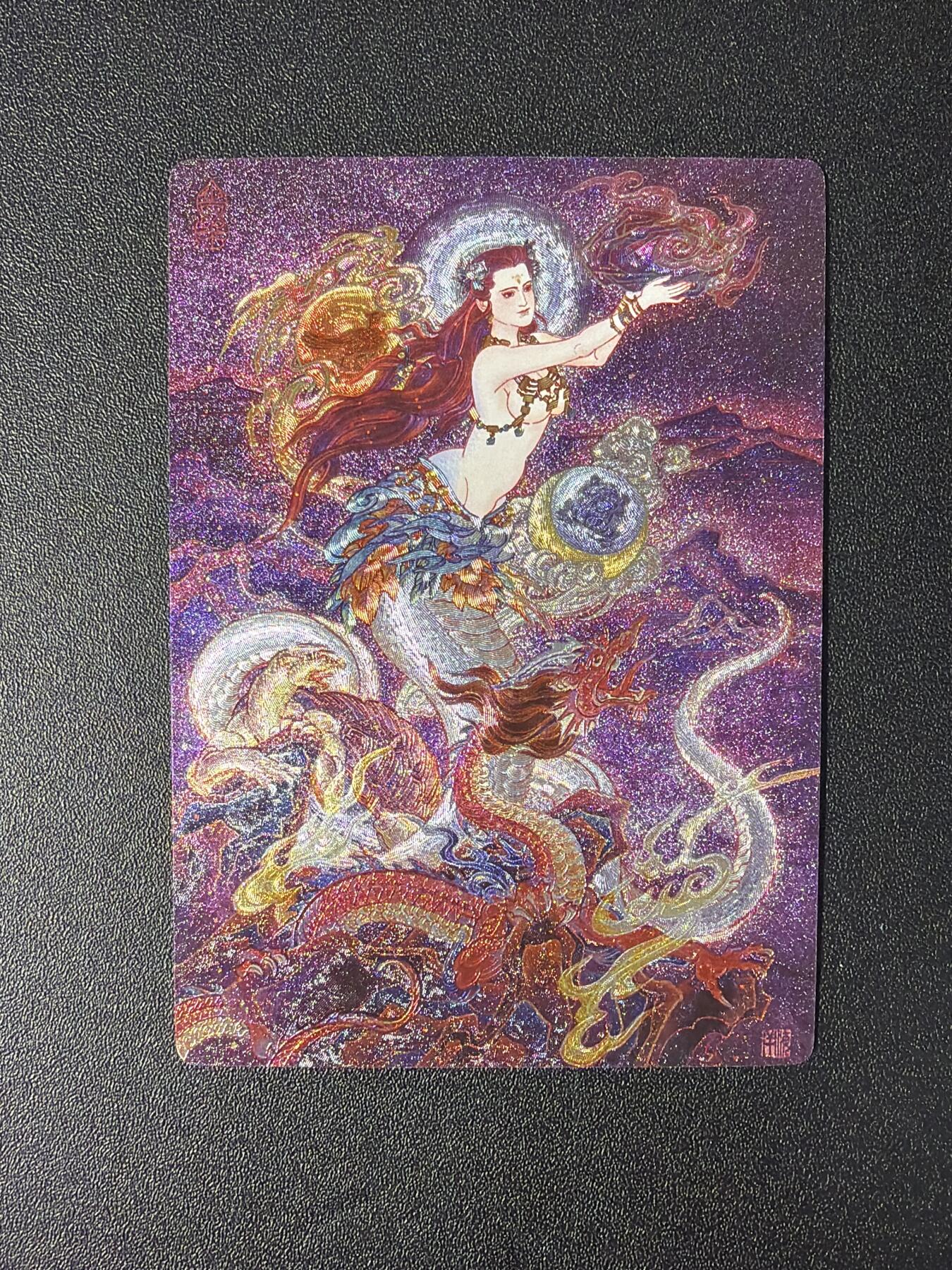 NO.27 好又多金牌大场，每周一站式配齐，方便凑单！（周6晚9点截拍，卖家送拍0抽成！） 同好会 二周年纪念卡 孙海洋 女娲 粗闪 1张