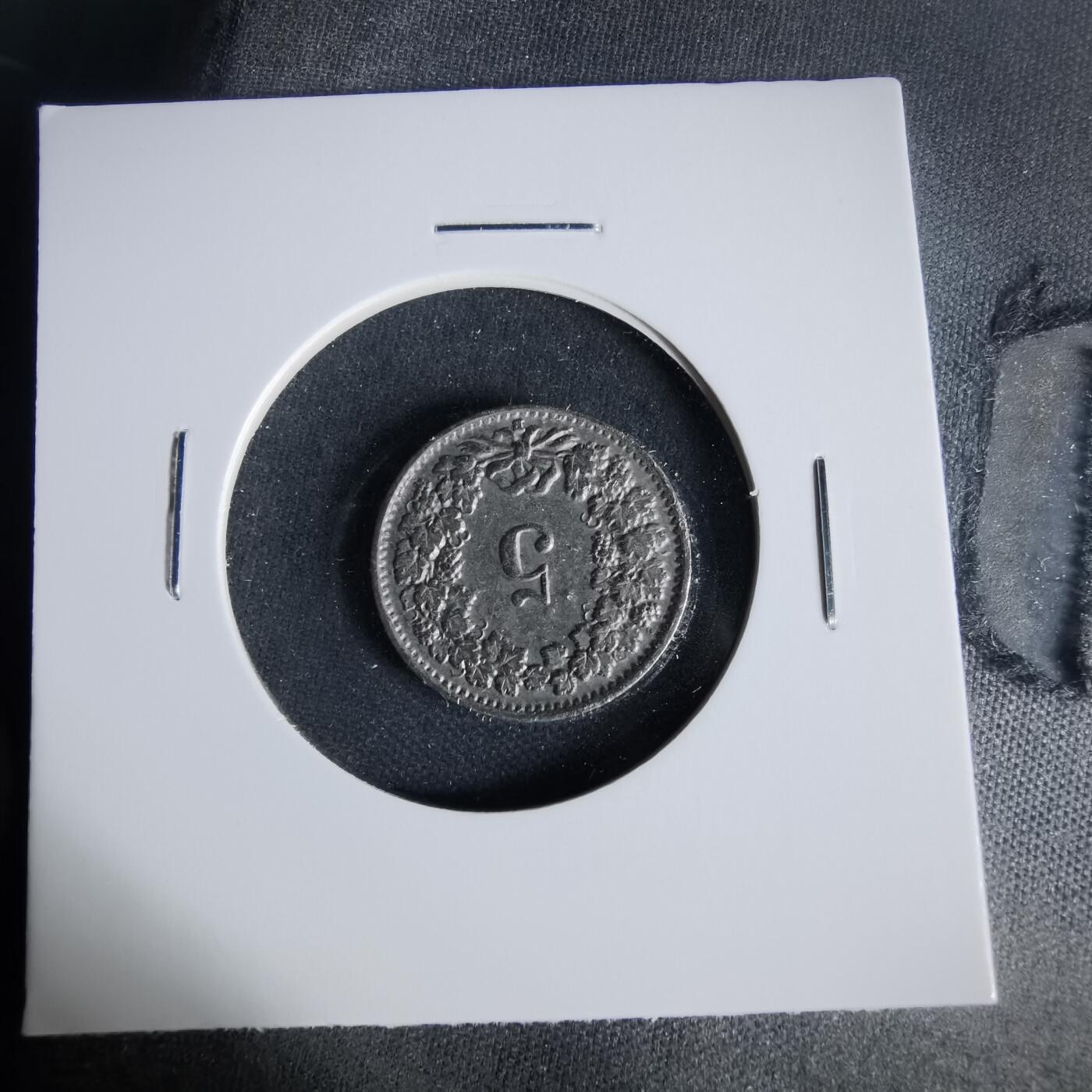 沼泽如烟--第1021场 瑞士1940年五分