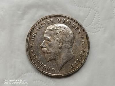 银币 - 1935年英国木马剑大银币