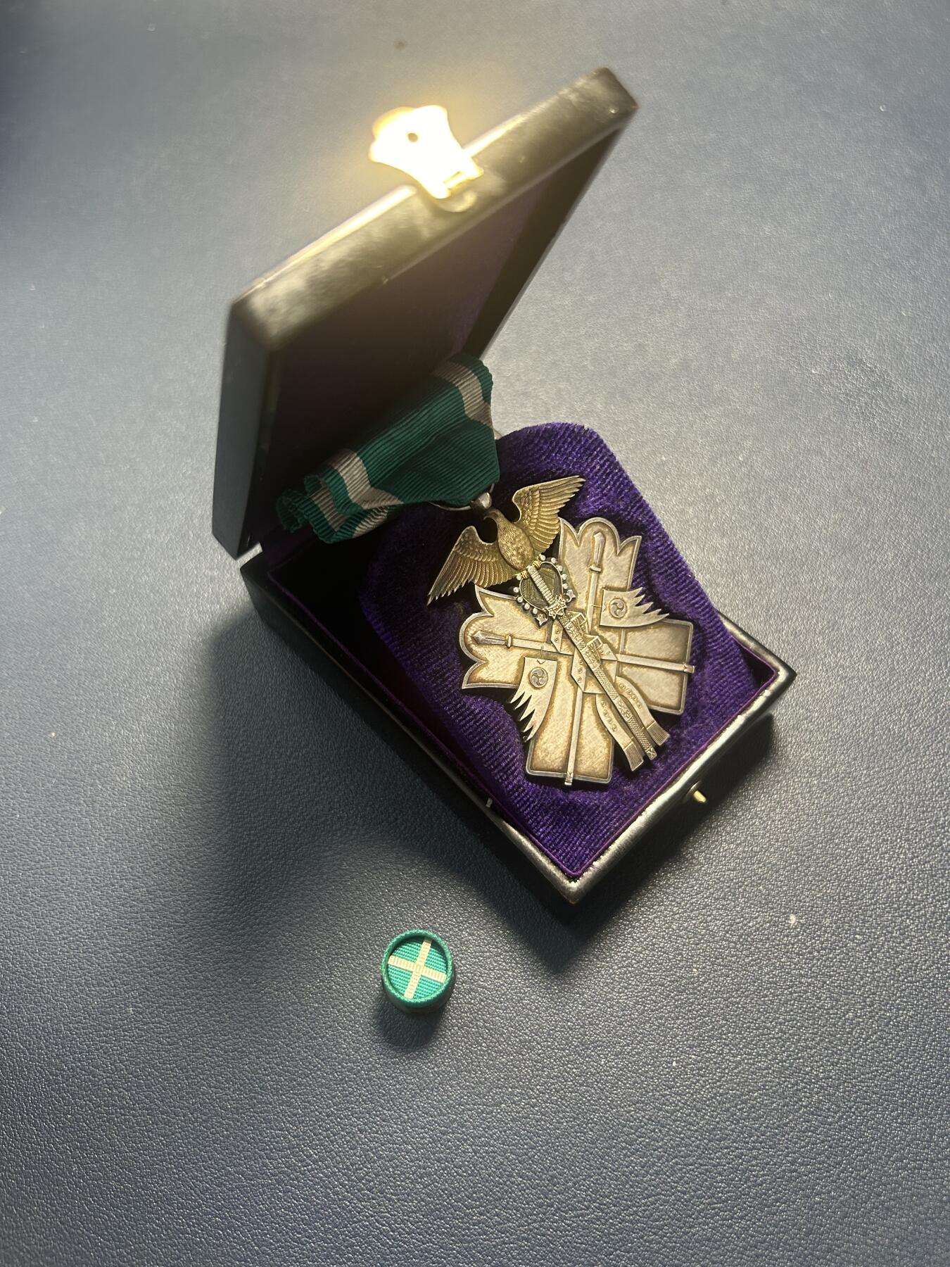 功七级金鵄勋章，7鸟好品盒略齐全