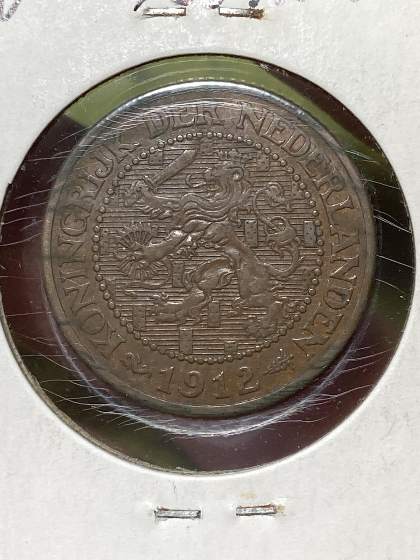 2026年第三十六场(总第二百零五场）外国精品纸夹币场(免佣金) 荷兰🇳🇱1912年2.5分(威廉明娜女王时期，Seahorse –海马标)