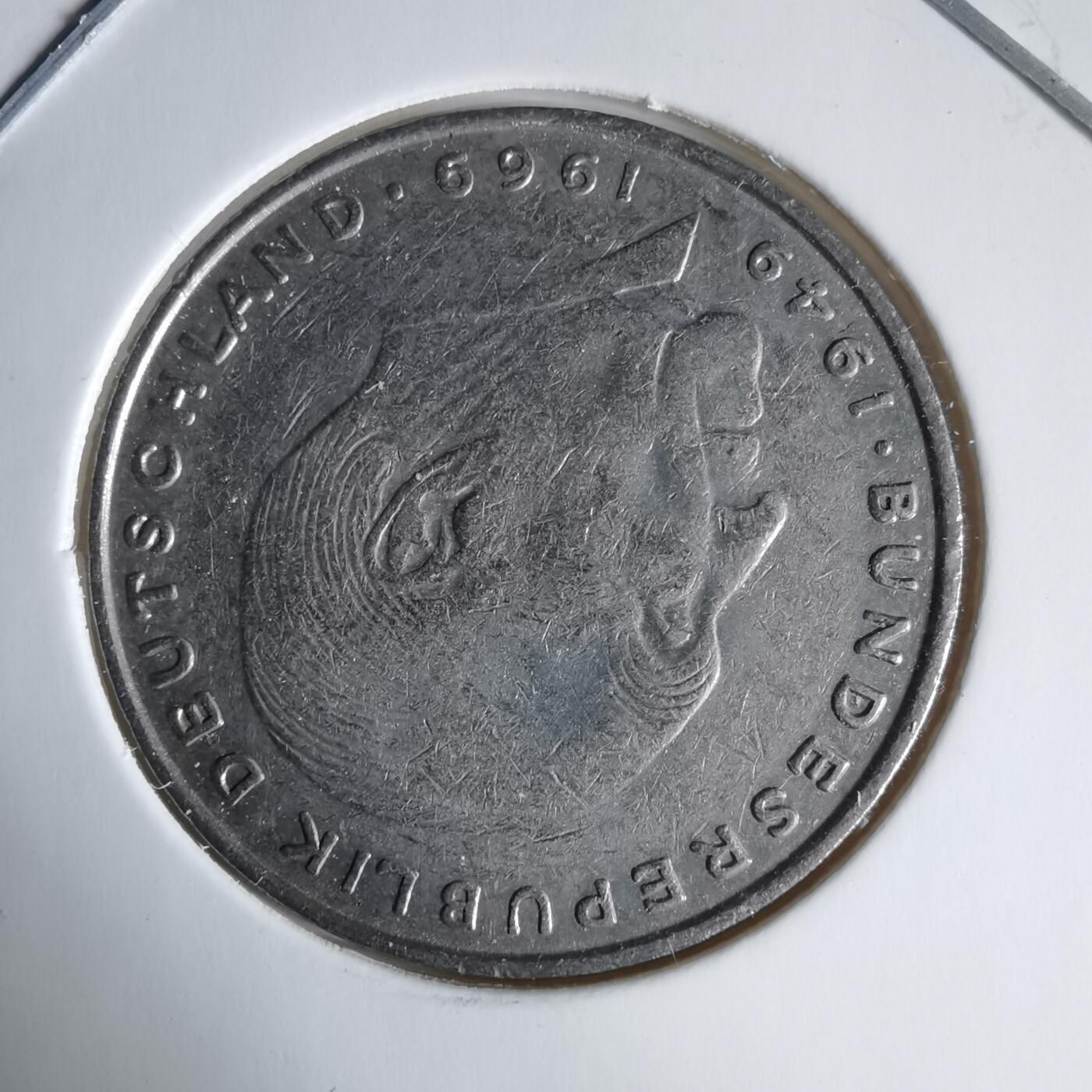 沼泽如烟--第1025场 德国1974年2马克