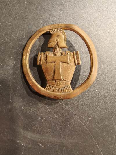 老王徽章第187期 - 法国通信兵贝雷帽徽