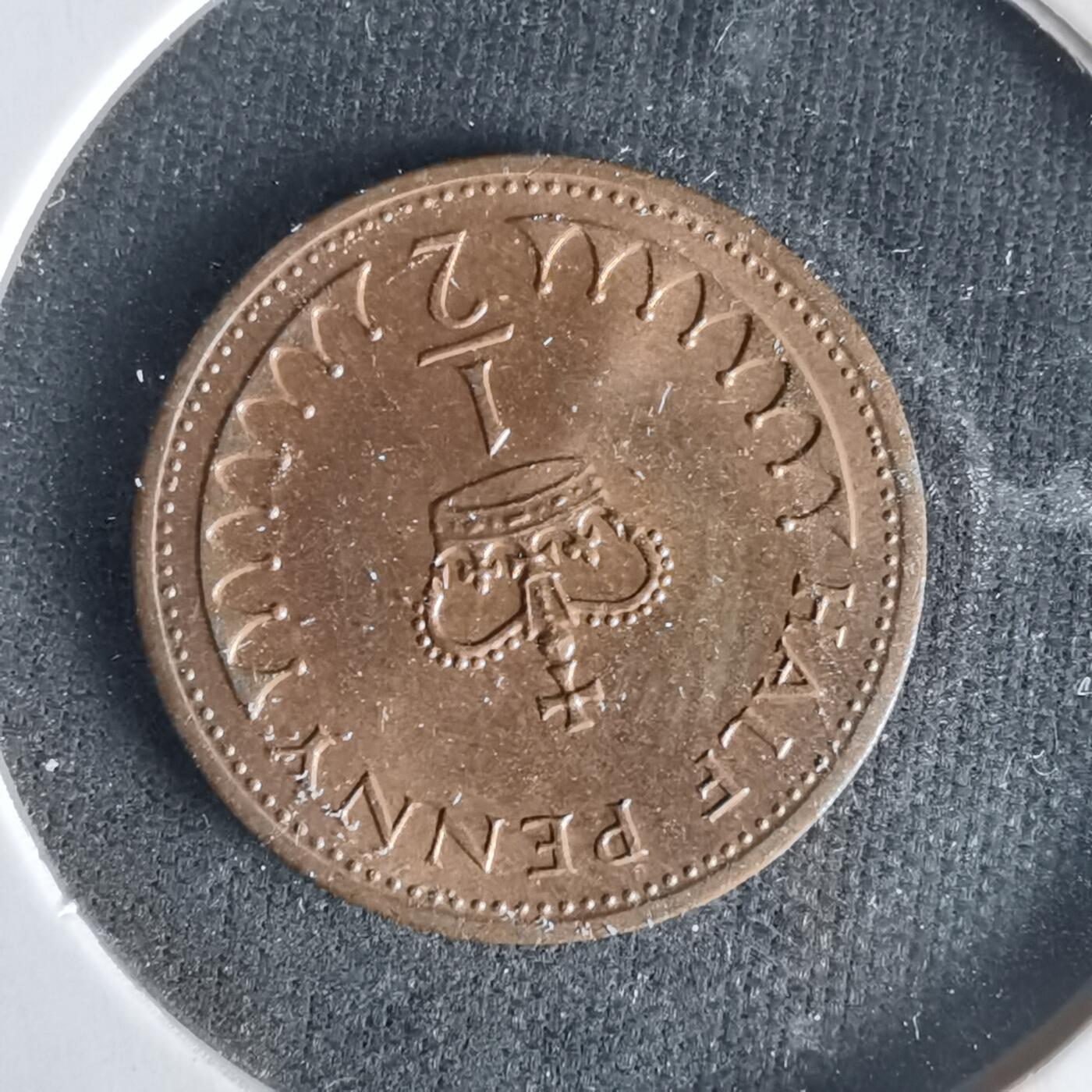 沼泽如烟--第1021场 英国1982年半便士