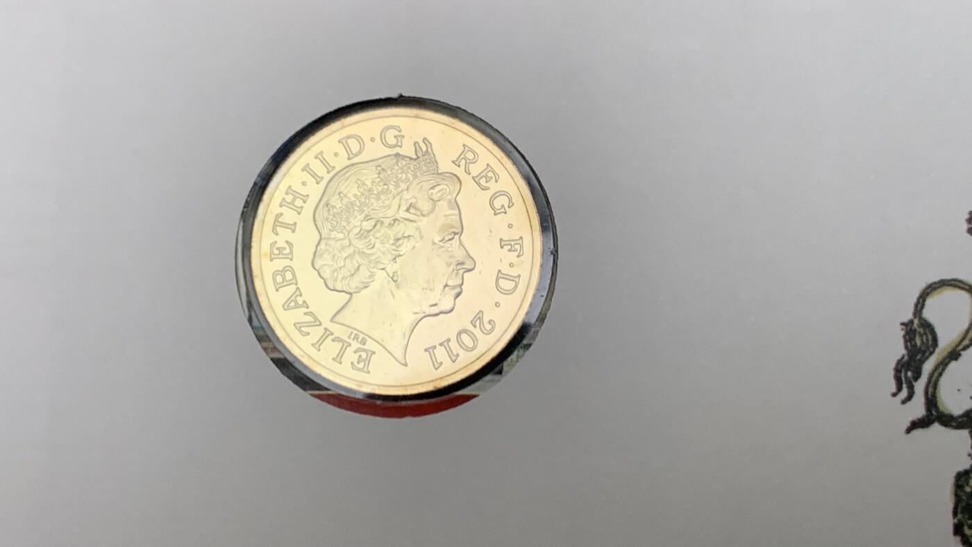 《竞宝斋》第471场 周日，周一，周二 3场连拍 （全场包邮）欢迎送拍 四枚一组 2010-2012年英国1英镑邮币封首日封 城市系列