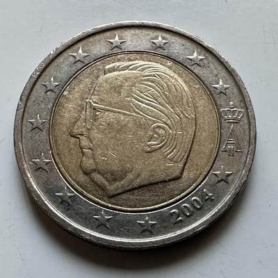 🌹外币初藏🌹🐯2026年第29场   欧元纪念币 接代拍 - 比利时2004年2欧元