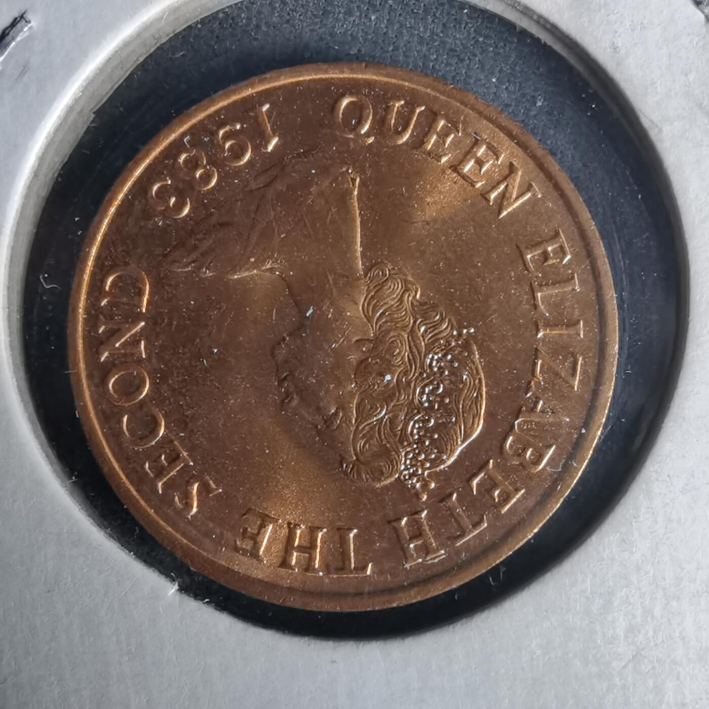 沼泽如烟--第1021场 泽西1983年1便士