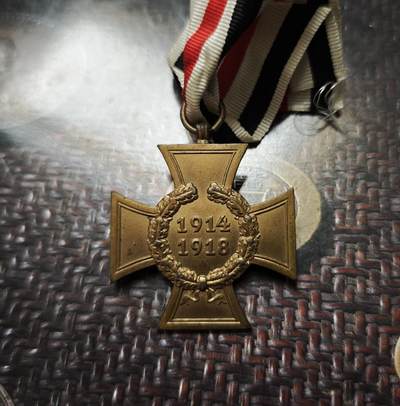 2026年3月捡漏拍 - 一战德国兴登堡十字奖章 背有标