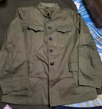 （不断上新，转发赚佣金和现金红包）云宸嘉赏-勋臻佳藏精品精选场次 - su55式-志愿军上衣9成新1958年201厂正二号，肩宽45袖长63衣长73.5胸围104